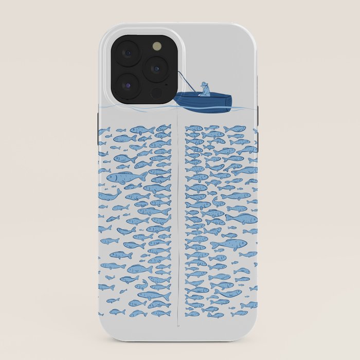 217 Finicky Fish (plenty of fish in the sea) iPhone Case