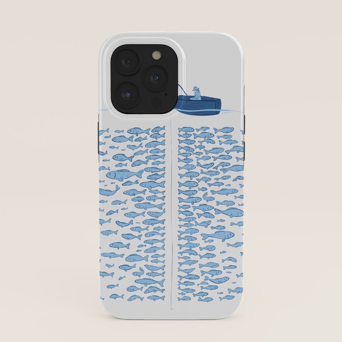 217 Finicky Fish (plenty of fish in the sea) iPhone Case