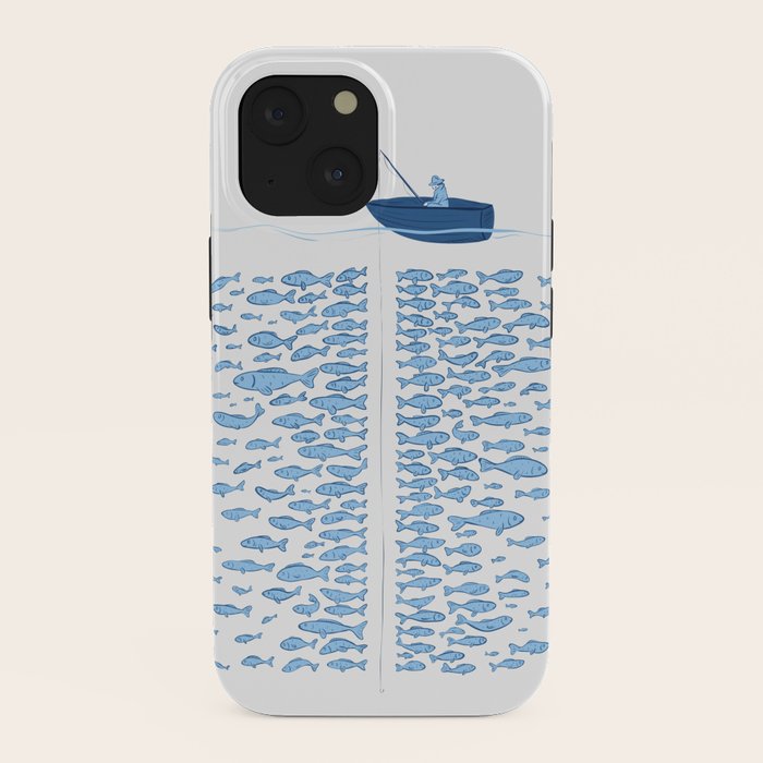 217 Finicky Fish (plenty of fish in the sea) iPhone Case
