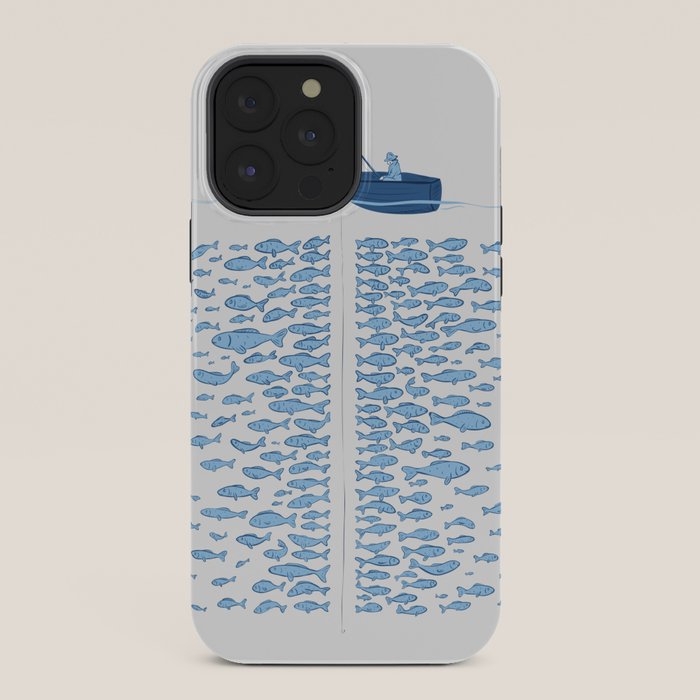 217 Finicky Fish (plenty of fish in the sea) iPhone Case