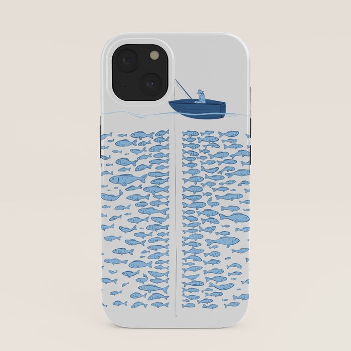 217 Finicky Fish (plenty of fish in the sea) iPhone Case