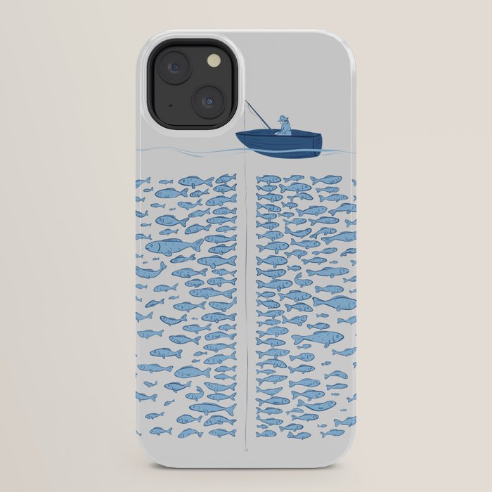 217 Finicky Fish (plenty of fish in the sea) iPhone Case