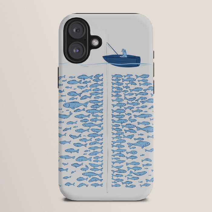 217 Finicky Fish (plenty of fish in the sea) iPhone Case