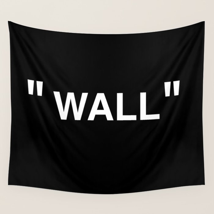 " Art " (Negative) Wall Tapestry