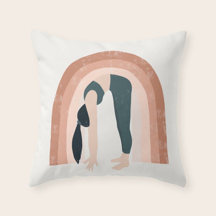 a good start Throw Pillow