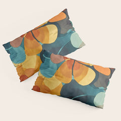A Floral Palette of Colorful Petals Pillow Sham