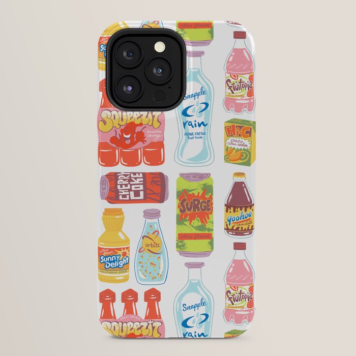 90s Drinks iPhone Case