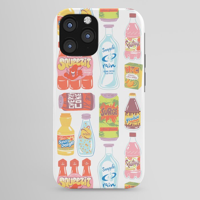 90s Drinks iPhone Case