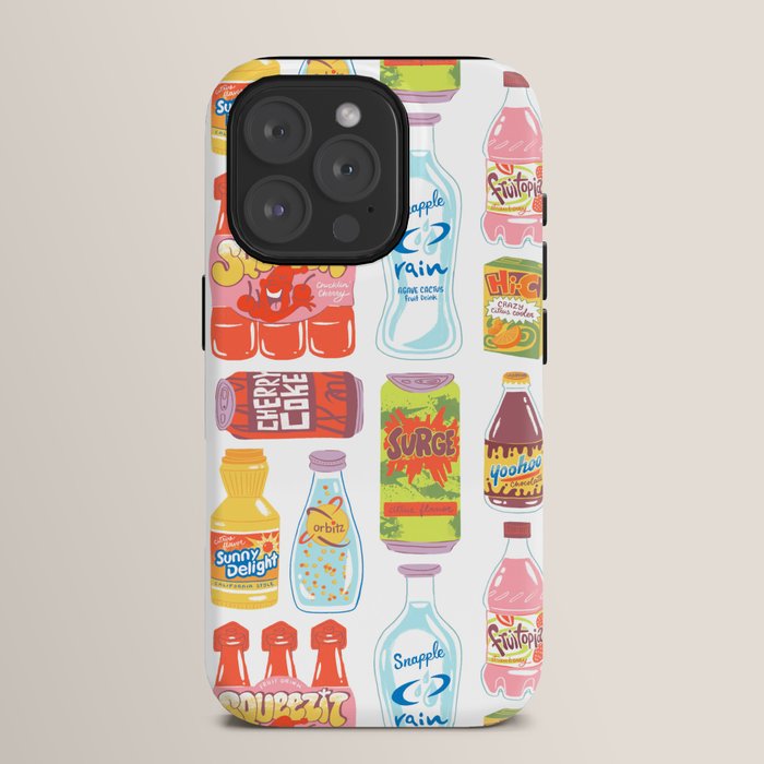 90s Drinks iPhone Case