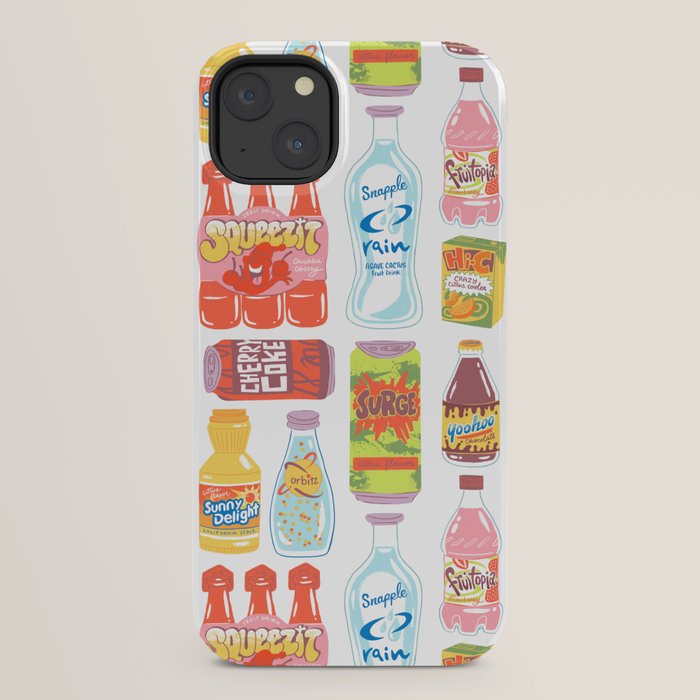 90s Drinks iPhone Case
