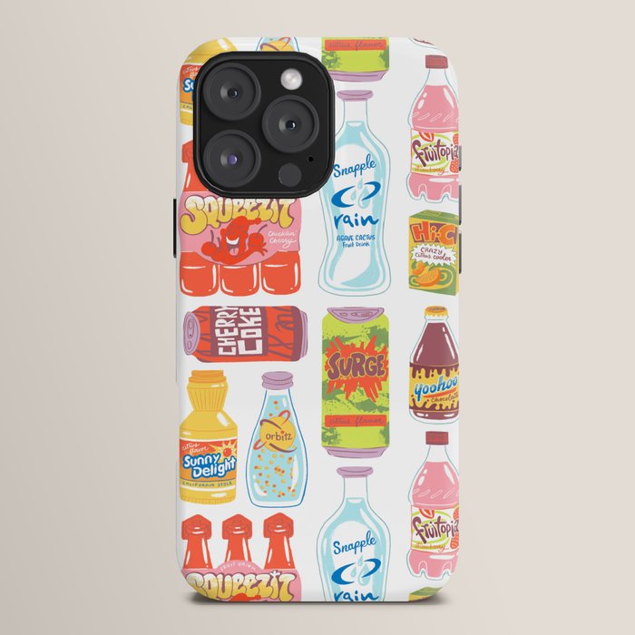 90s Drinks iPhone Case