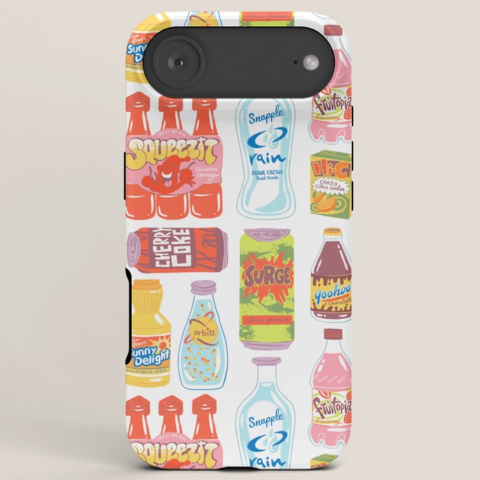 90s Drinks iPhone Case