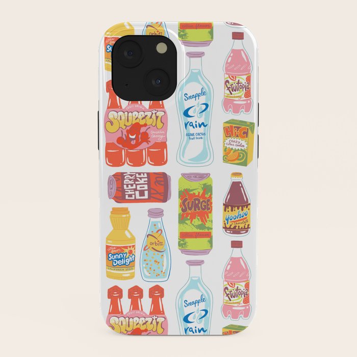 90s Drinks iPhone Case