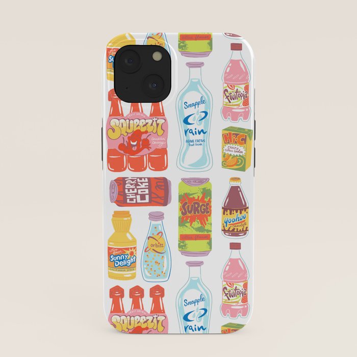 90s Drinks iPhone Case