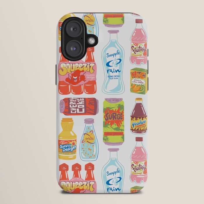 90s Drinks iPhone Case