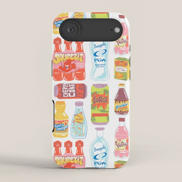 90s Drinks iPhone Case