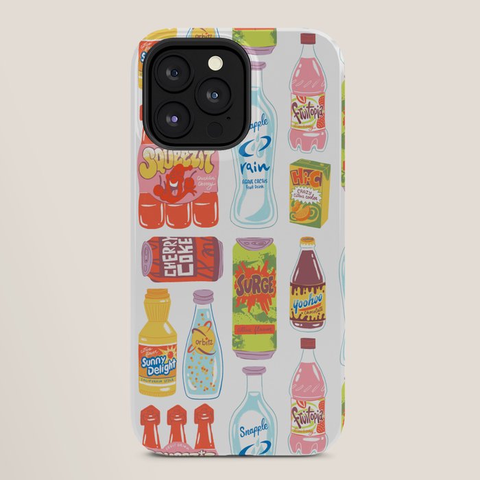 90s Drinks iPhone Case