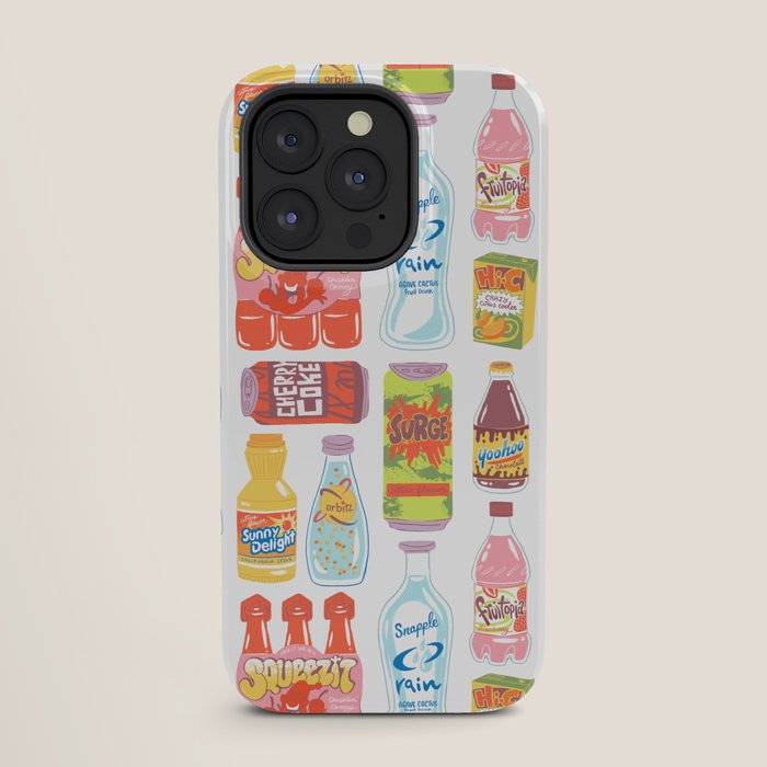 90s Drinks iPhone Case