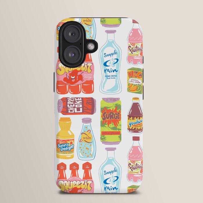 90s Drinks iPhone Case