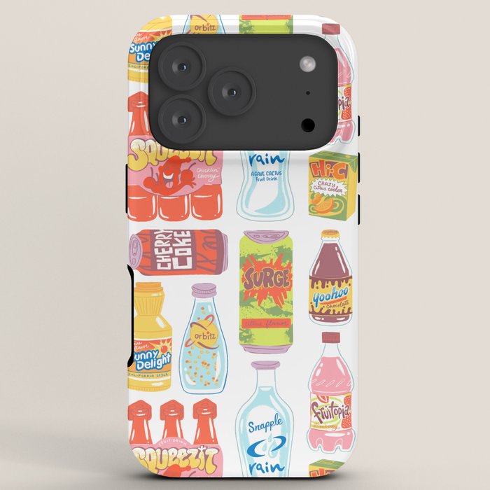 90s Drinks iPhone Case