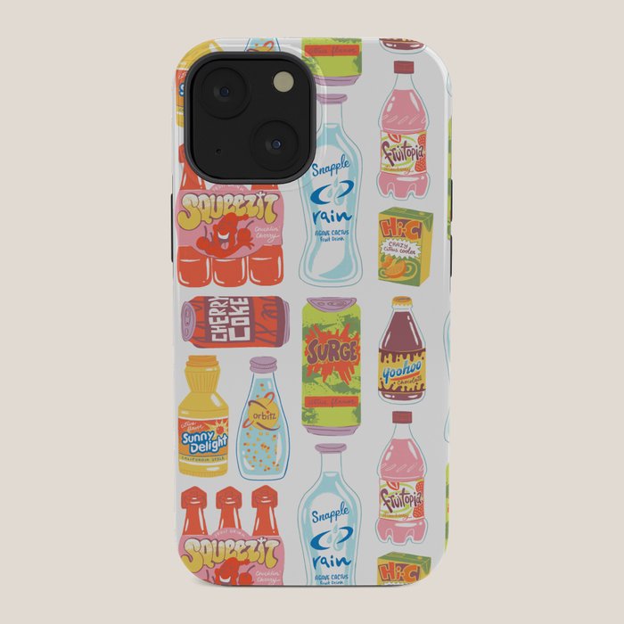 90s Drinks iPhone Case
