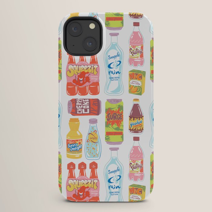 90s Drinks iPhone Case