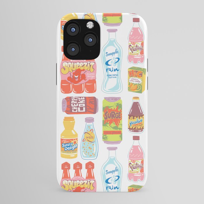 90s Drinks iPhone Case