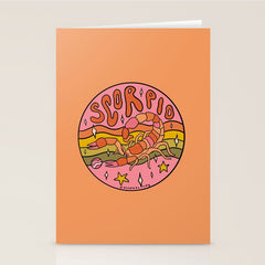 2020 Scorpio Stationery Card