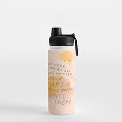 "Right Here, Stories Are Being Written" Water Bottle