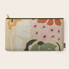 70s tropical fun flower Carry All Pouch
