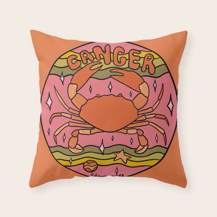 2020 Cancer Throw Pillow