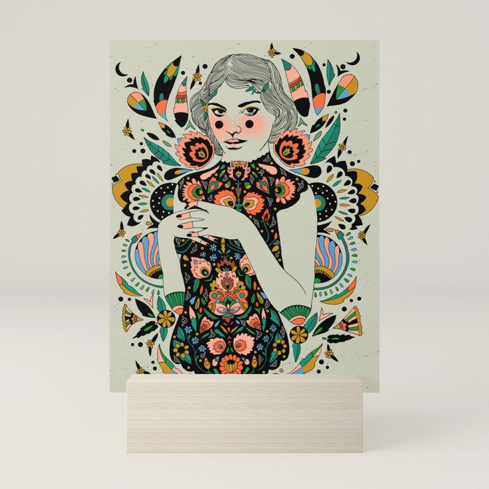 A Future Bright Mini Art Print