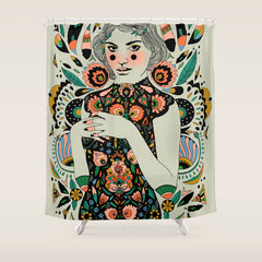 A Future Bright Shower Curtain