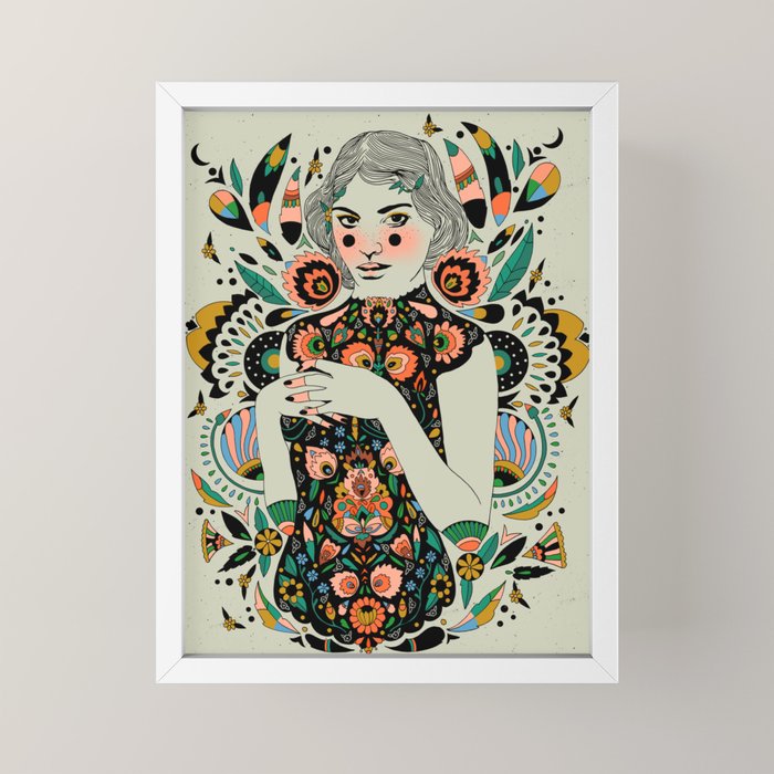 A Future Bright Mini Art Print