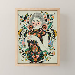 A Future Bright Mini Art Print