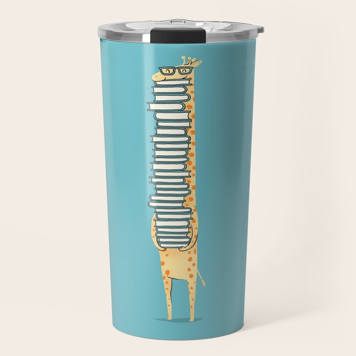 A Book Lover (blue) Travel Mug