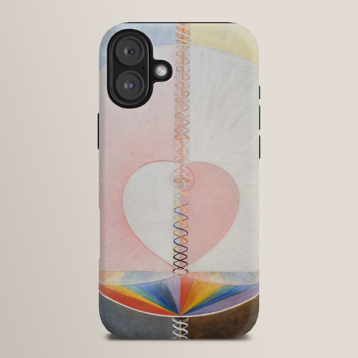 "The Dove, No. 1" by Hilma af Klint (1915) iPhone Case