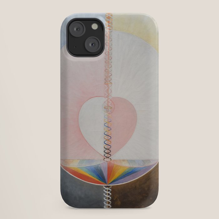 "The Dove, No. 1" by Hilma af Klint (1915) iPhone Case