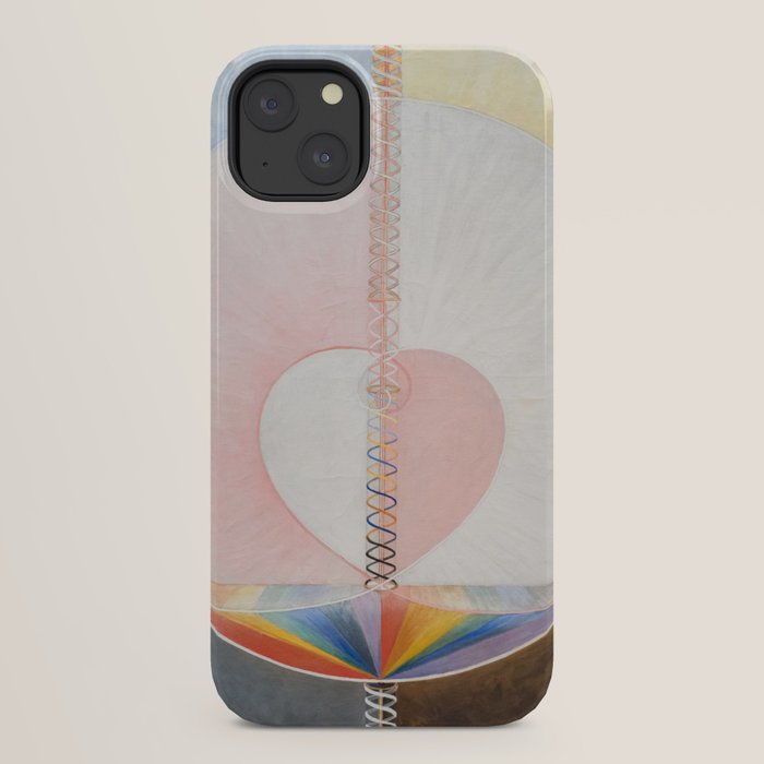 "The Dove, No. 1" by Hilma af Klint (1915) iPhone Case