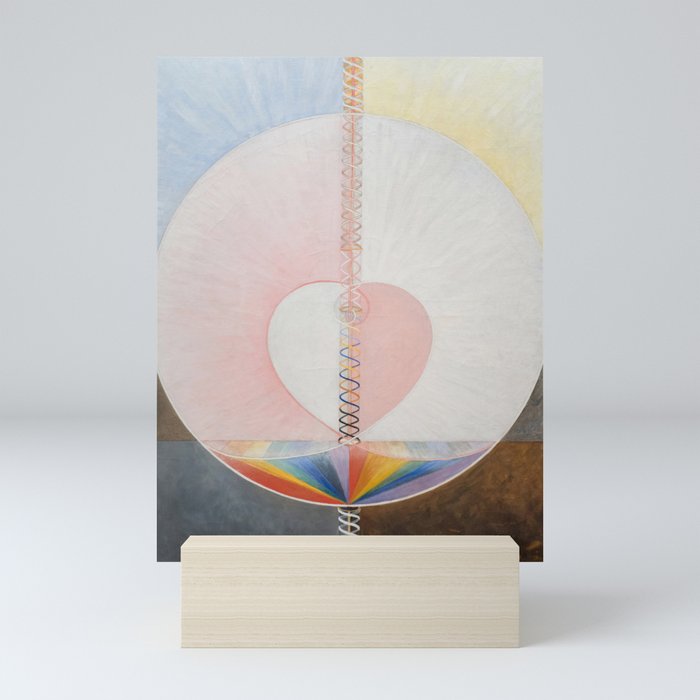 "The Dove, No. 1" by Hilma af Klint (1915) Mini Art Print