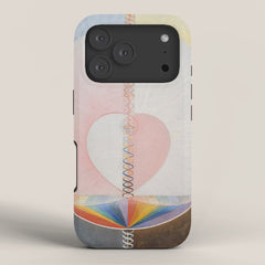 "The Dove, No. 1" by Hilma af Klint (1915) iPhone Case