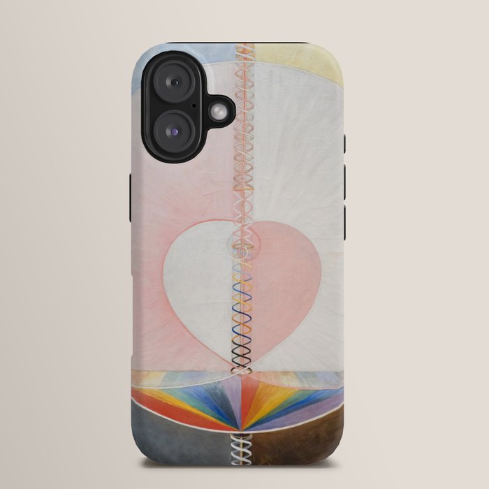 "The Dove, No. 1" by Hilma af Klint (1915) iPhone Case