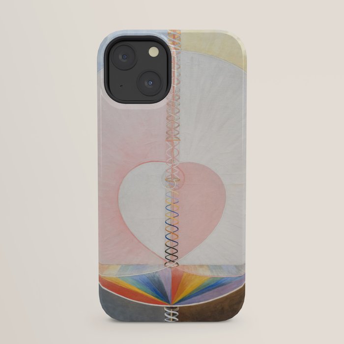 "The Dove, No. 1" by Hilma af Klint (1915) iPhone Case