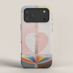 "The Dove, No. 1" by Hilma af Klint (1915) iPhone Case
