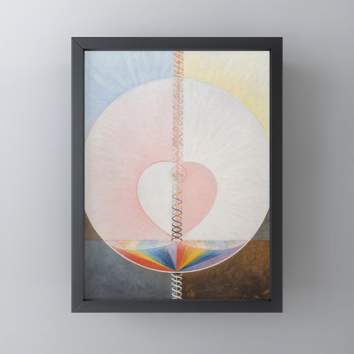 "The Dove, No. 1" by Hilma af Klint (1915) Mini Art Print