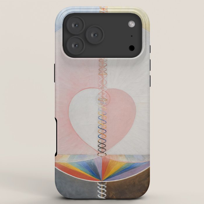 "The Dove, No. 1" by Hilma af Klint (1915) iPhone Case