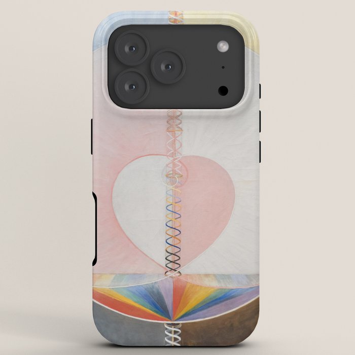 "The Dove, No. 1" by Hilma af Klint (1915) iPhone Case
