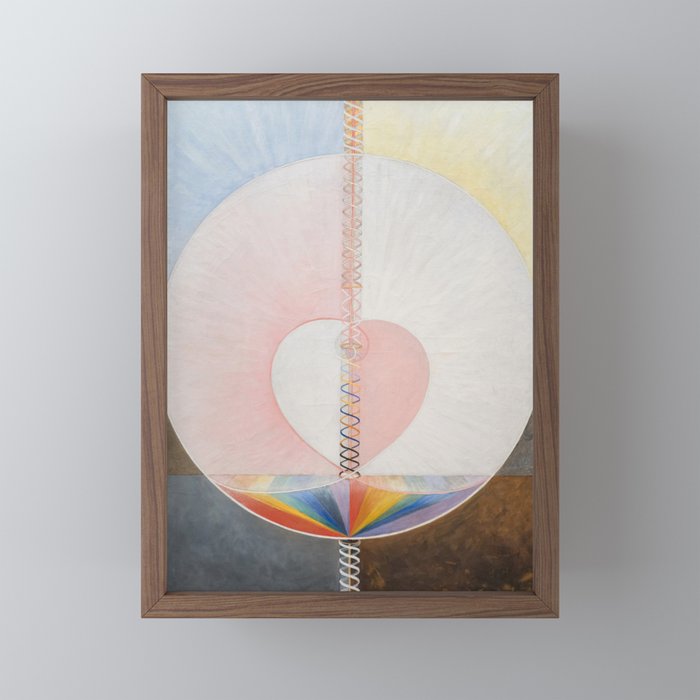 "The Dove, No. 1" by Hilma af Klint (1915) Mini Art Print