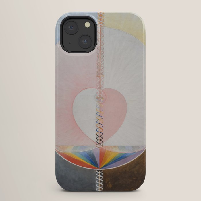 "The Dove, No. 1" by Hilma af Klint (1915) iPhone Case
