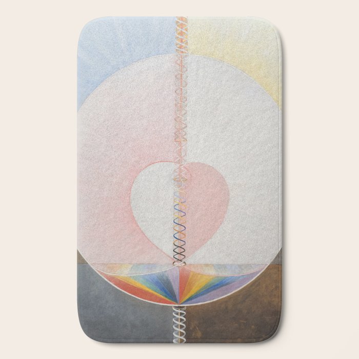"The Dove, No. 1" by Hilma af Klint (1915) Bath Mat